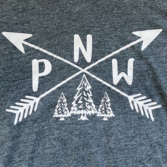 Pair of Women's PNW & Seattle Kraken tees, size Medium - Picture 2 of 12